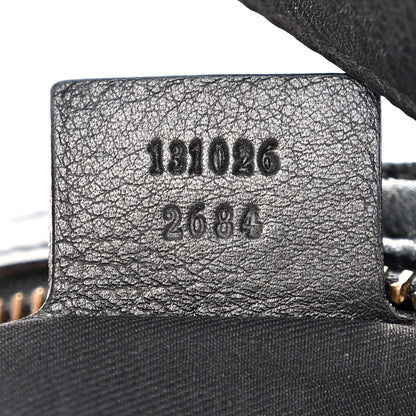 Gucci Calfskin Horsebit Chain Hobo Black 7 of 15