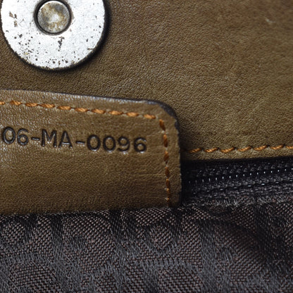 Christian Dior Calfskin Medium Gaucho Double Saddle Bag Green 8 of 19