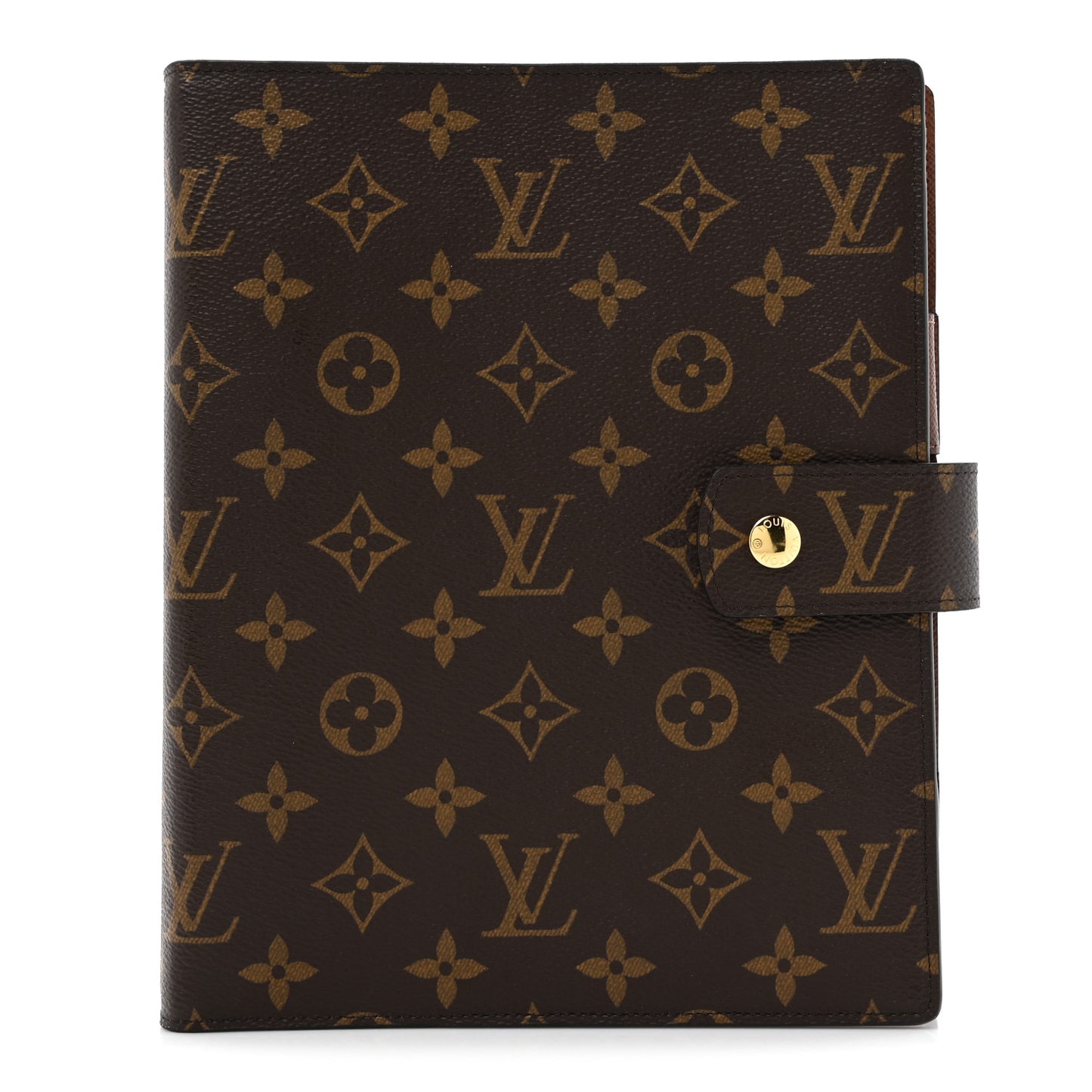 Monogram Large Ring Agenda Cover