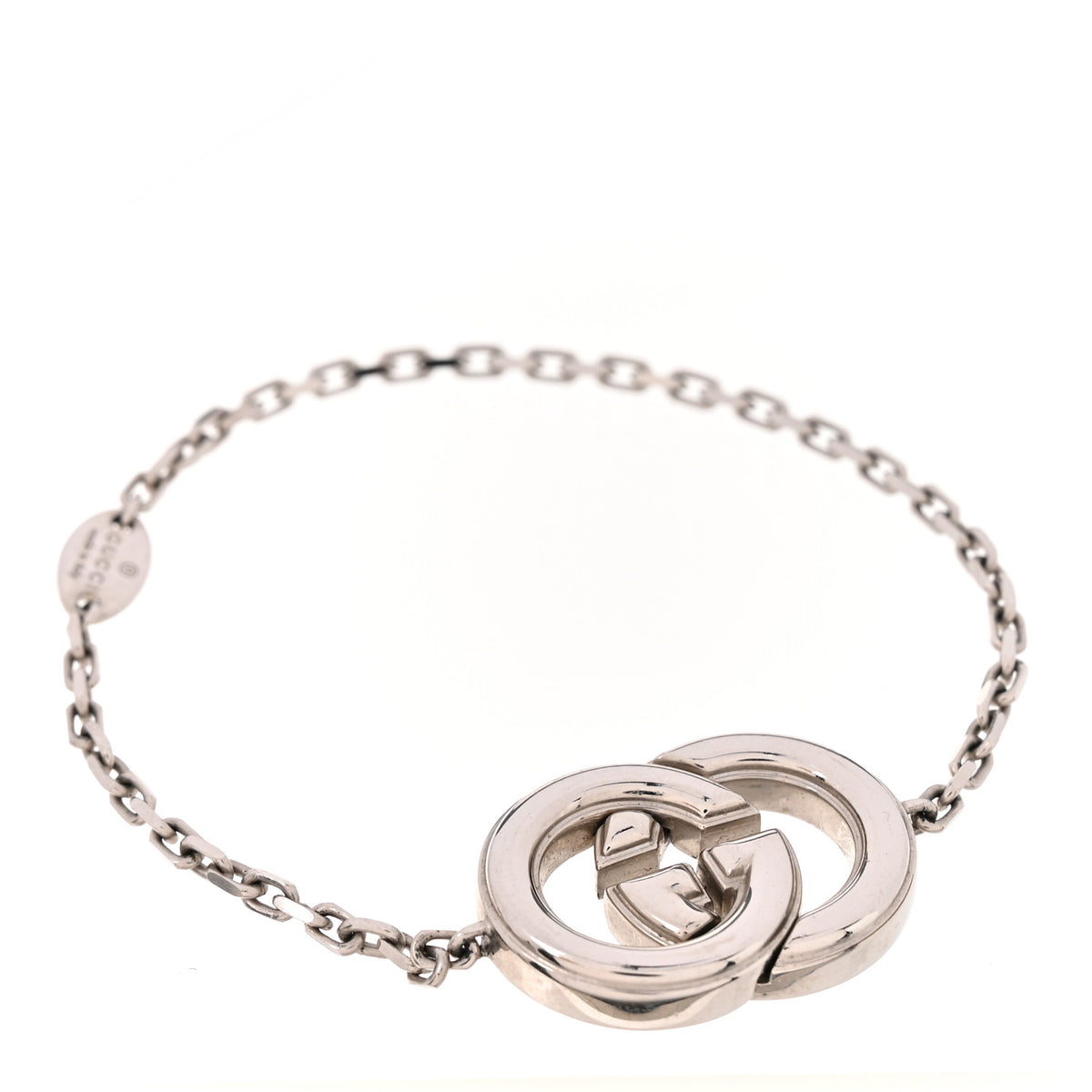 Gucci Interlocking GG Bracelet S Silver 1 of 6