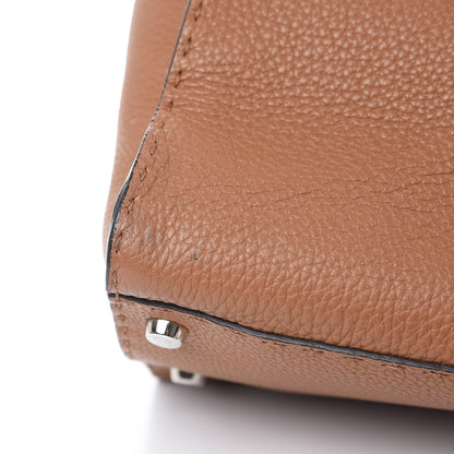 Fendi Cuoio Romano Selleria Bi-Color Large Peekaboo Iconic Satchel Mou Deserto 13 of 13
