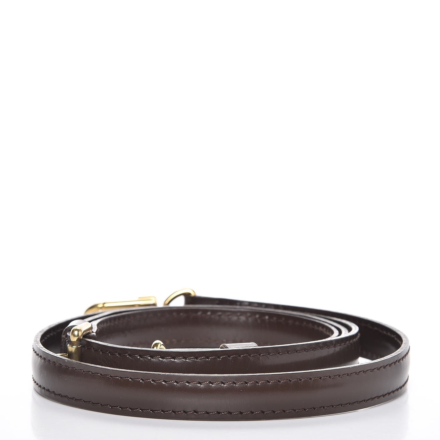 Calfskin 16mm Adjustable Shoulder Strap Brown