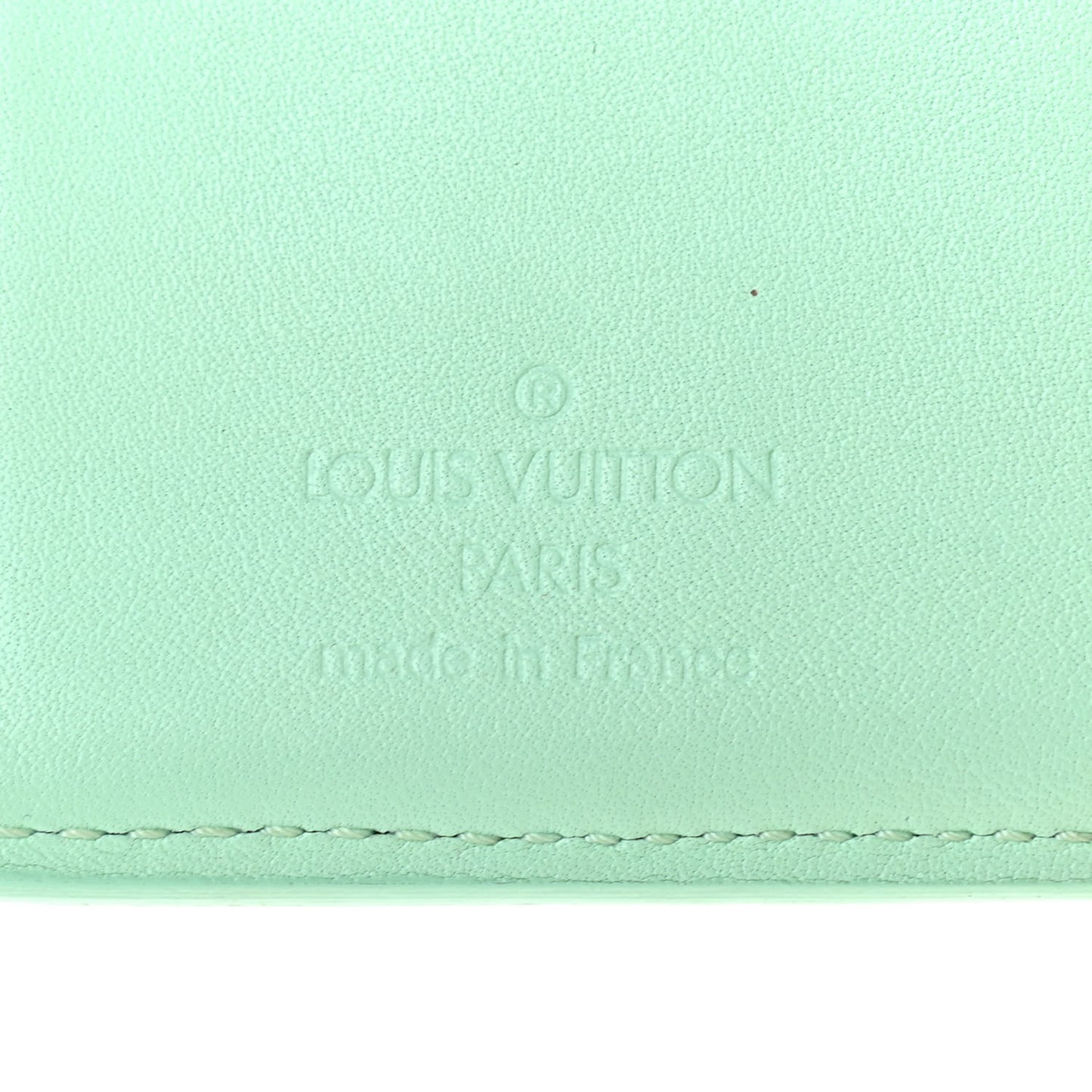 Vernis French Purse Wallet Peppermint