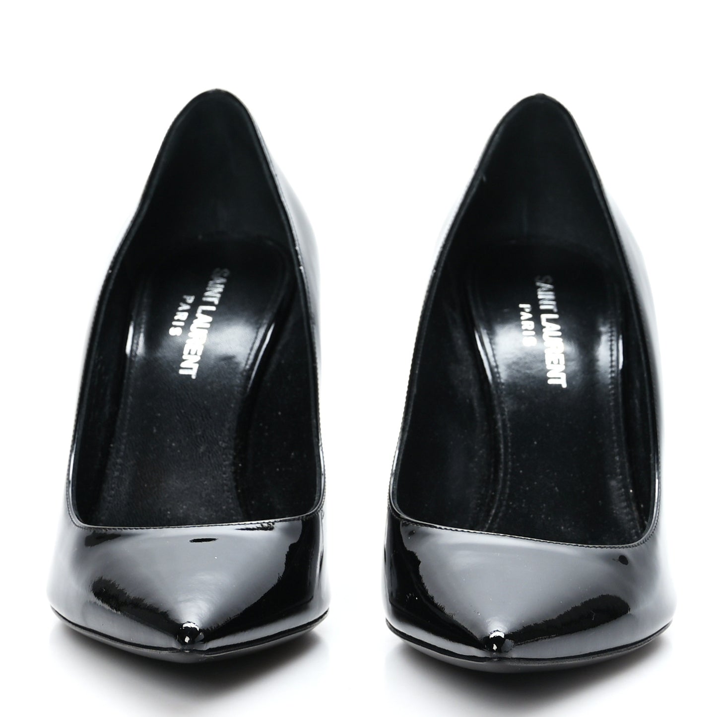 Patent Calfskin Opyum 85 Pumps 37.5 Black