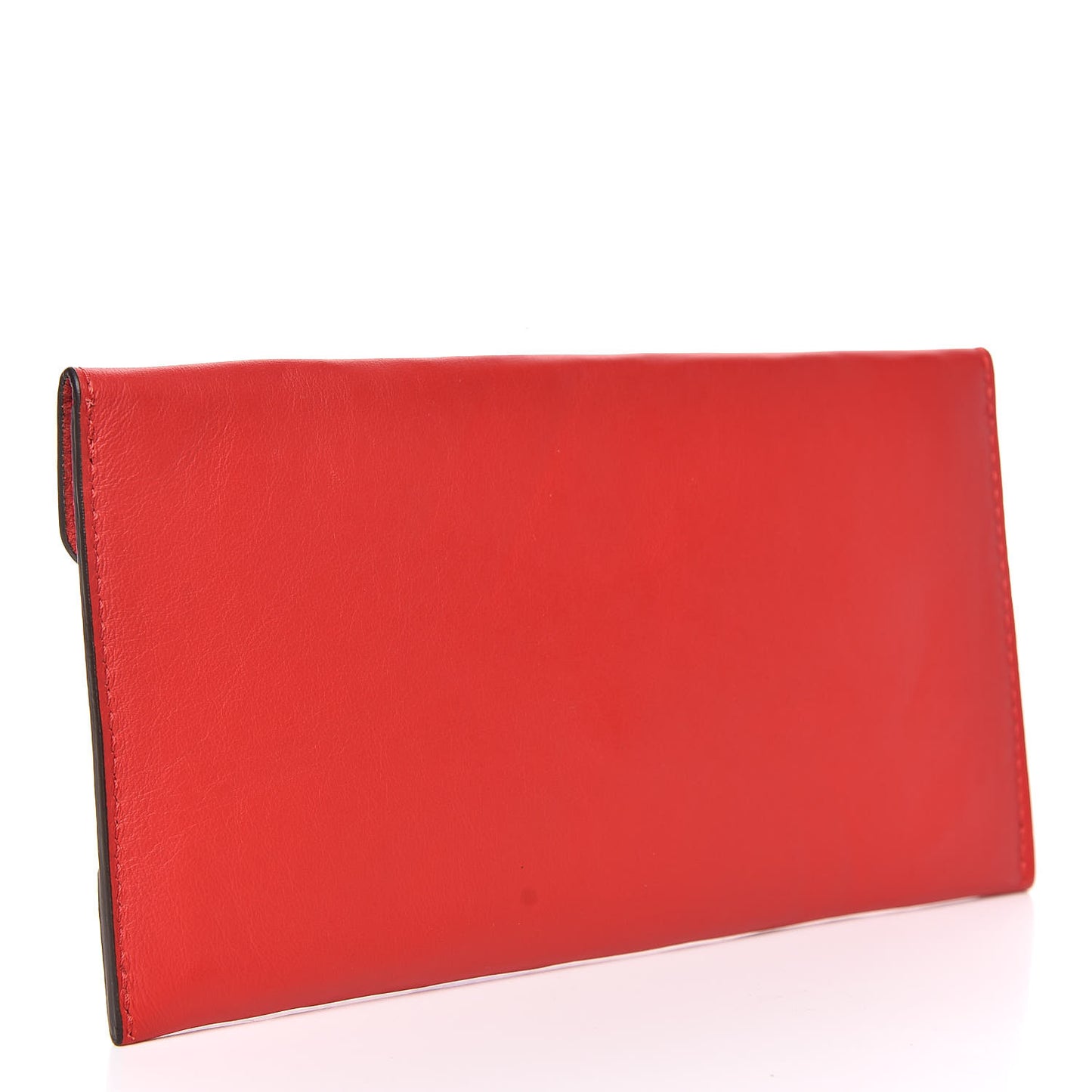 Veau Cachemire Chinese New Year Dog Envelope Pouch Red
