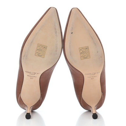 Jimmy Choo Velvet Romy 100 Pumps 37 Antique Rose 5 of 17