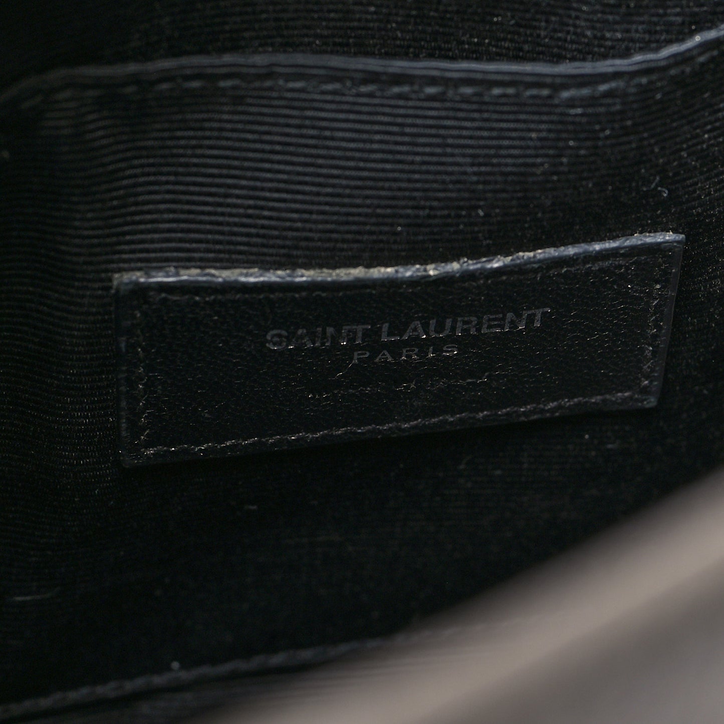 Grained Calfskin Nano Sac De Jour Fog