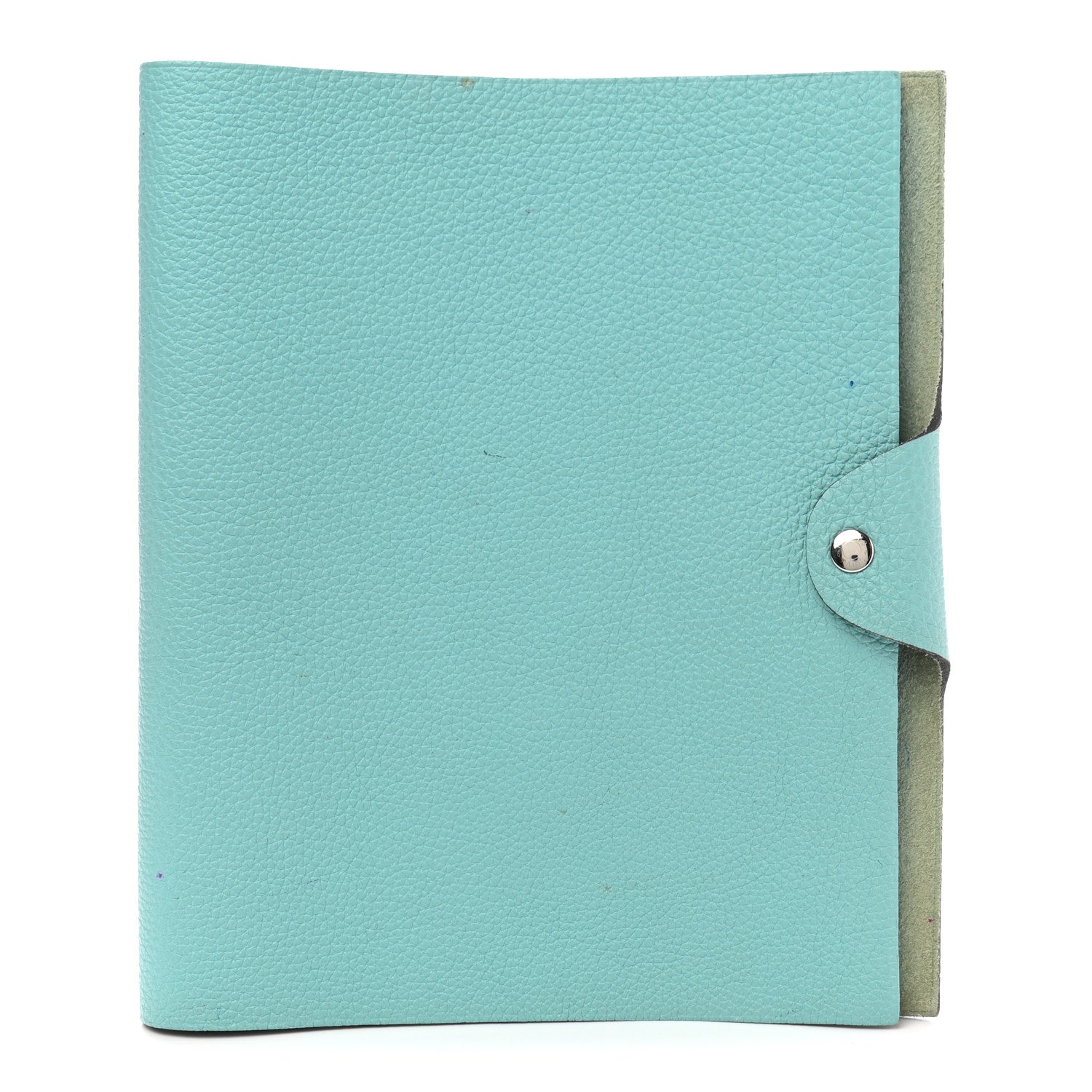 Hermes Togo Ulysse MM Agenda Cover Bleu Atoll 1 of 16