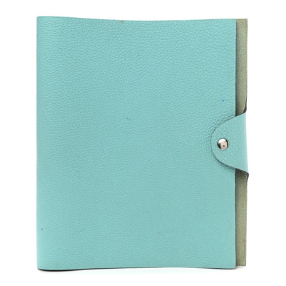 Hermes Togo Ulysse MM Agenda Cover Bleu Atoll 1 of 16
