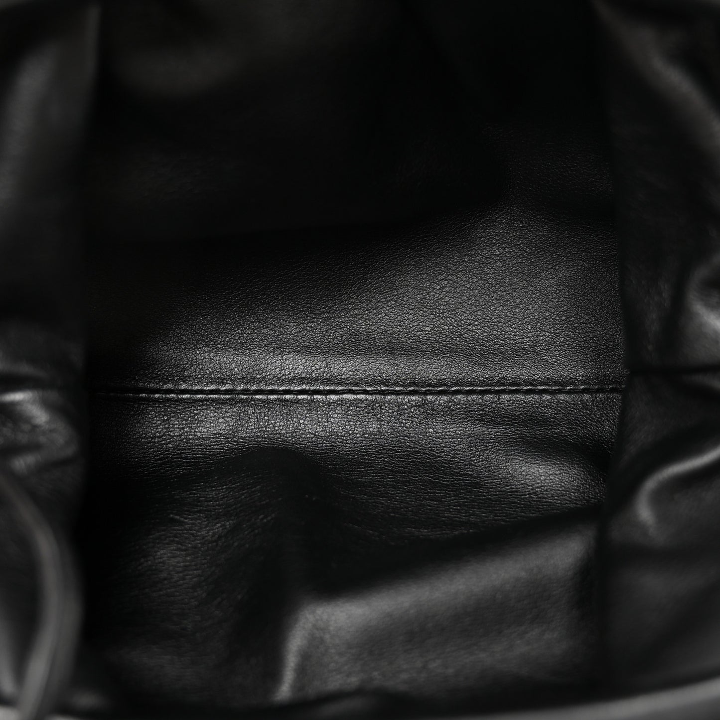 Butter Calfskin The Mini Pouch Black