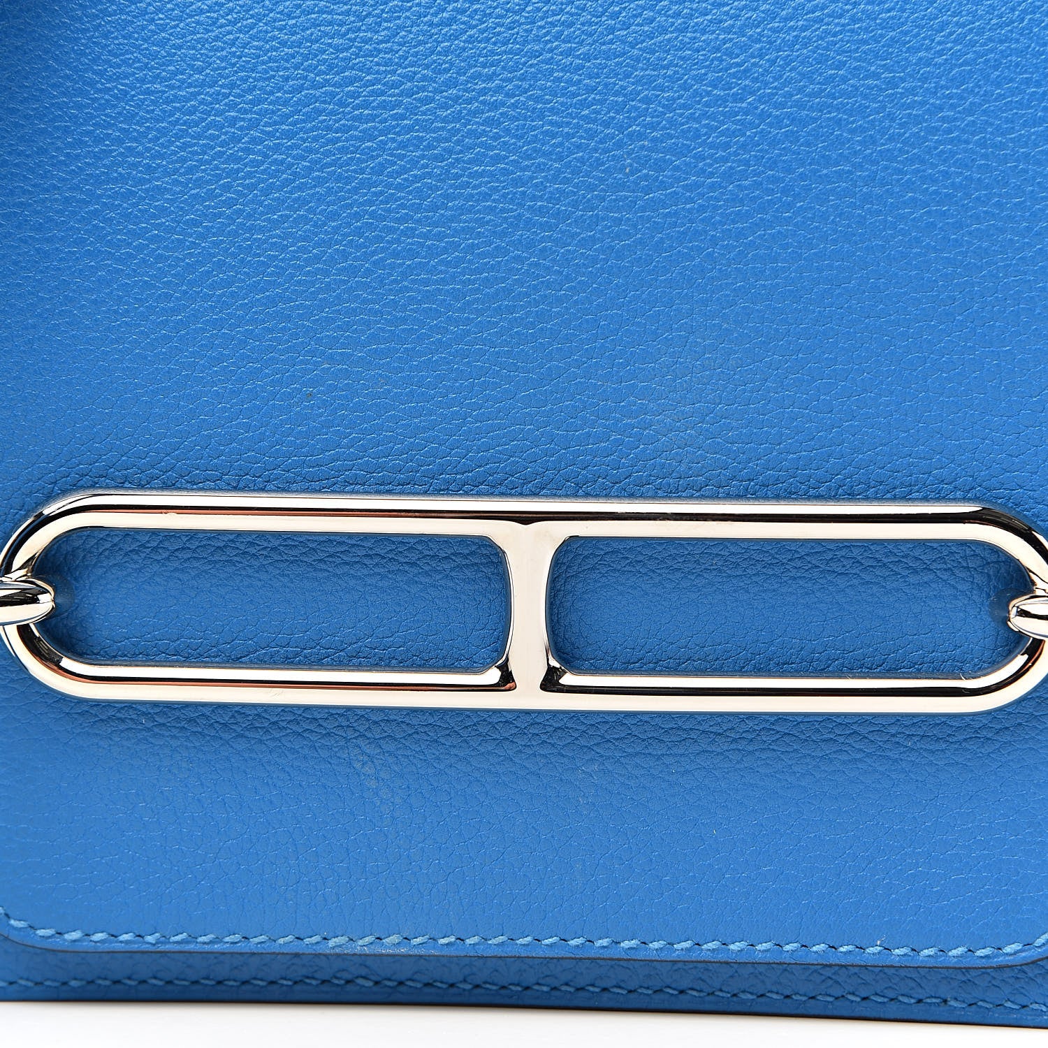 Hermes Evercolor Mini Sac Roulis Bleu Zanzibar 11 of 12