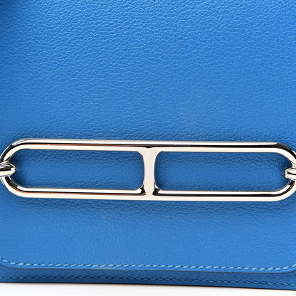 Hermes Evercolor Mini Sac Roulis Bleu Zanzibar 11 of 12