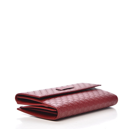 Gucci Microguccissima Continental Flap Wallet Red 4 of 8