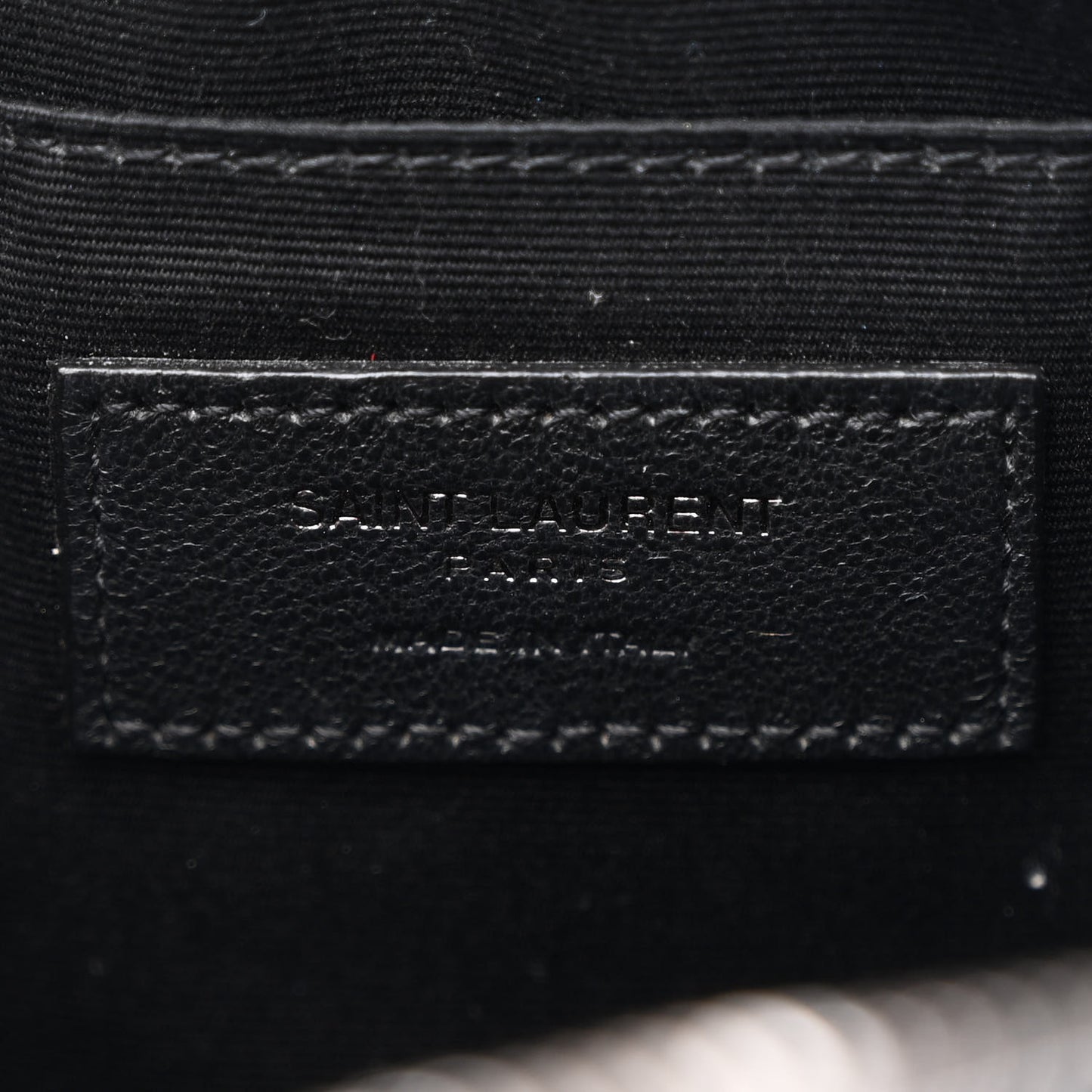 Calfskin Matelasse Monogram Lou Camera Bag Black