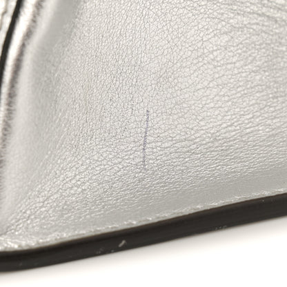 Fendi Agnello Old Shine Small Kan U Shoulder Bag Silver 14 of 15