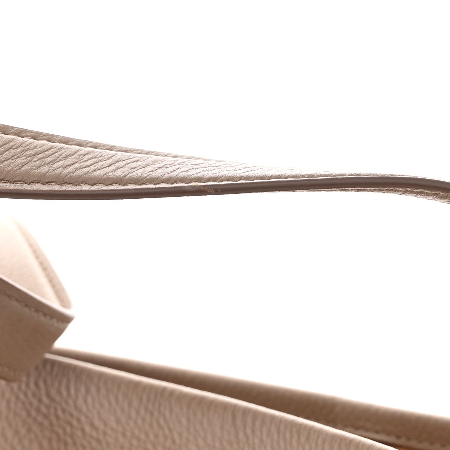Grained Calfskin Large N/S Park Tote Dark Taupe