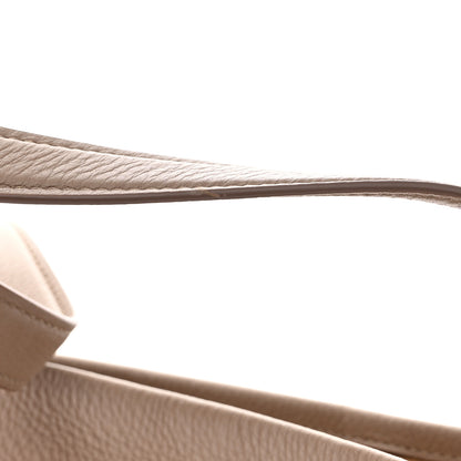 The Row Grained Calfskin Large N/S Park Tote Dark Taupe 11 of 11