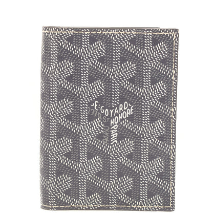 Goyard Goyardine Saint Marc Folding Card Case Grey 1 of 7