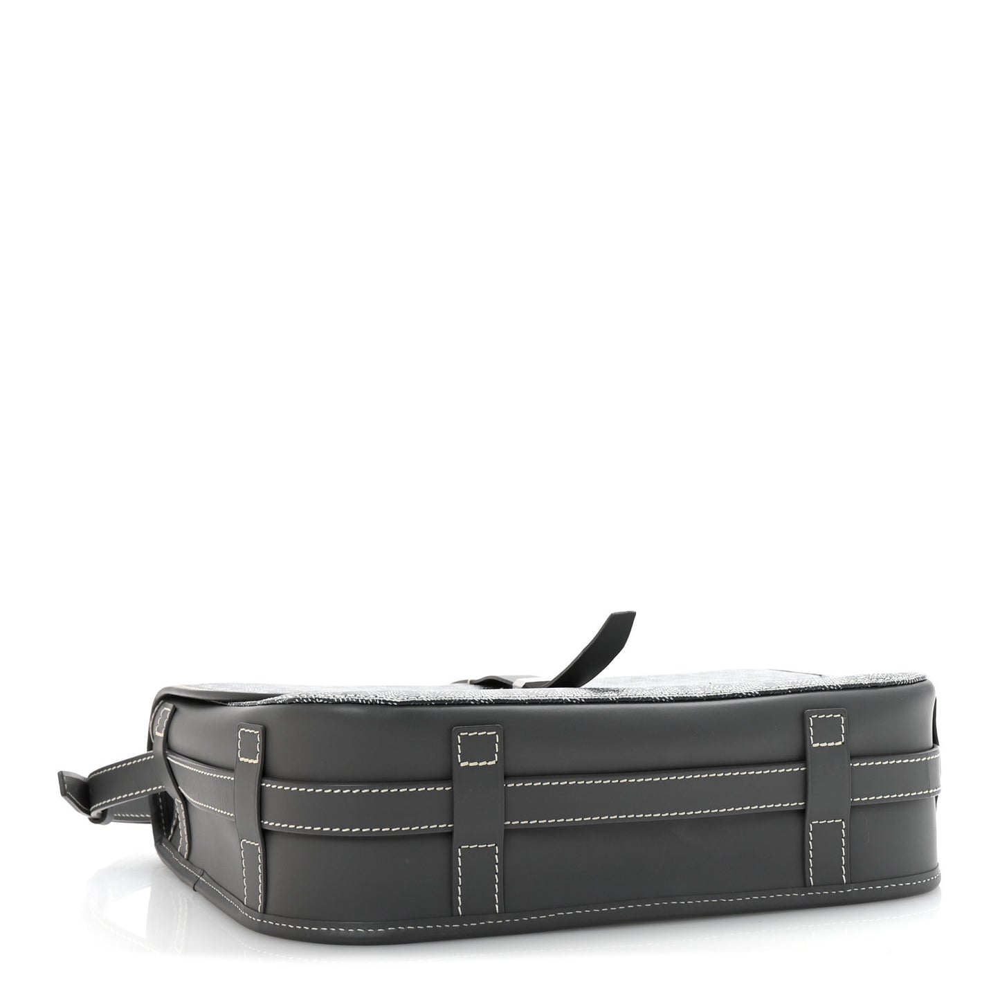 Goyardine Belvedere II MM Messenger Bag Grey