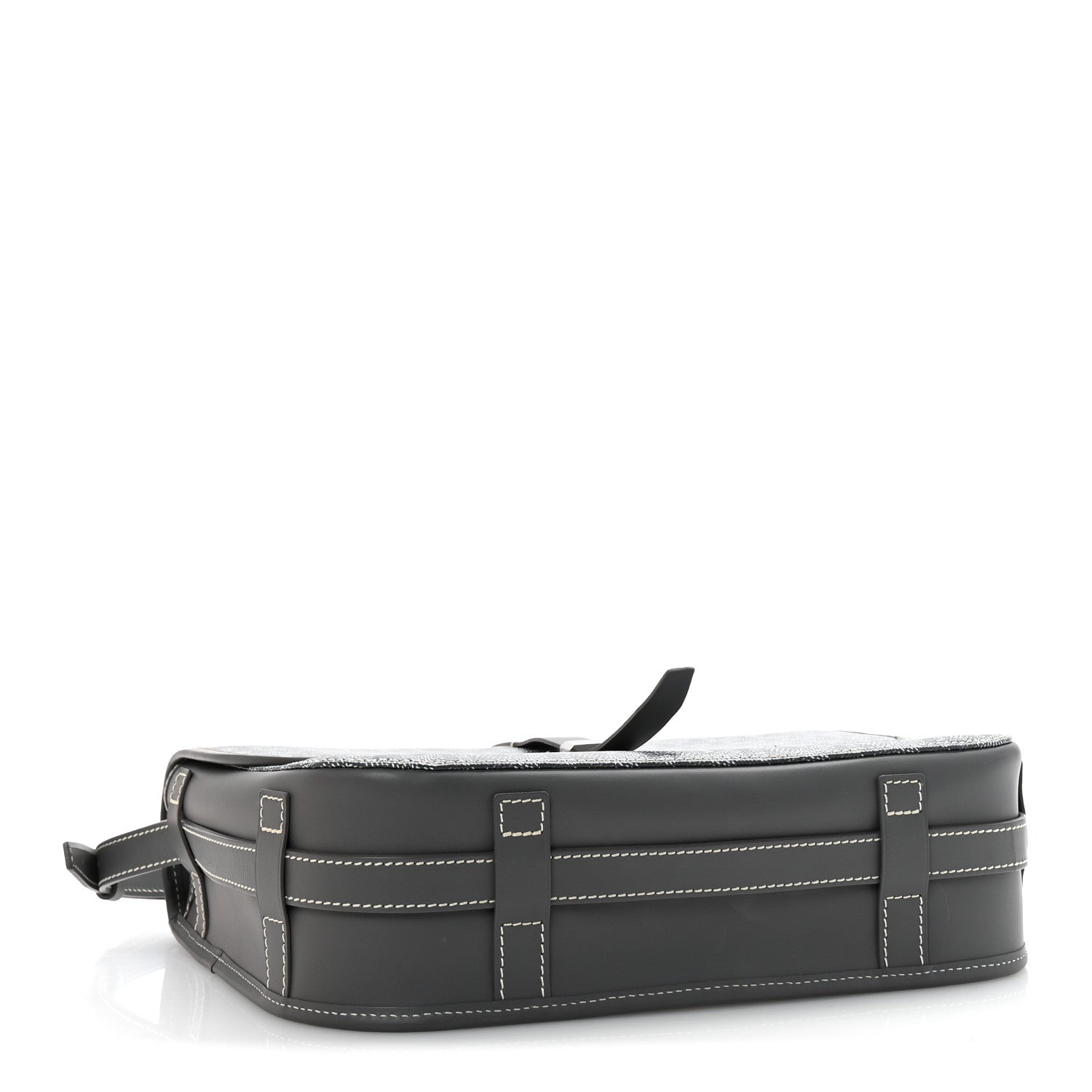 Goyard Goyardine Belvedere II MM Messenger Bag Grey 4 of 9