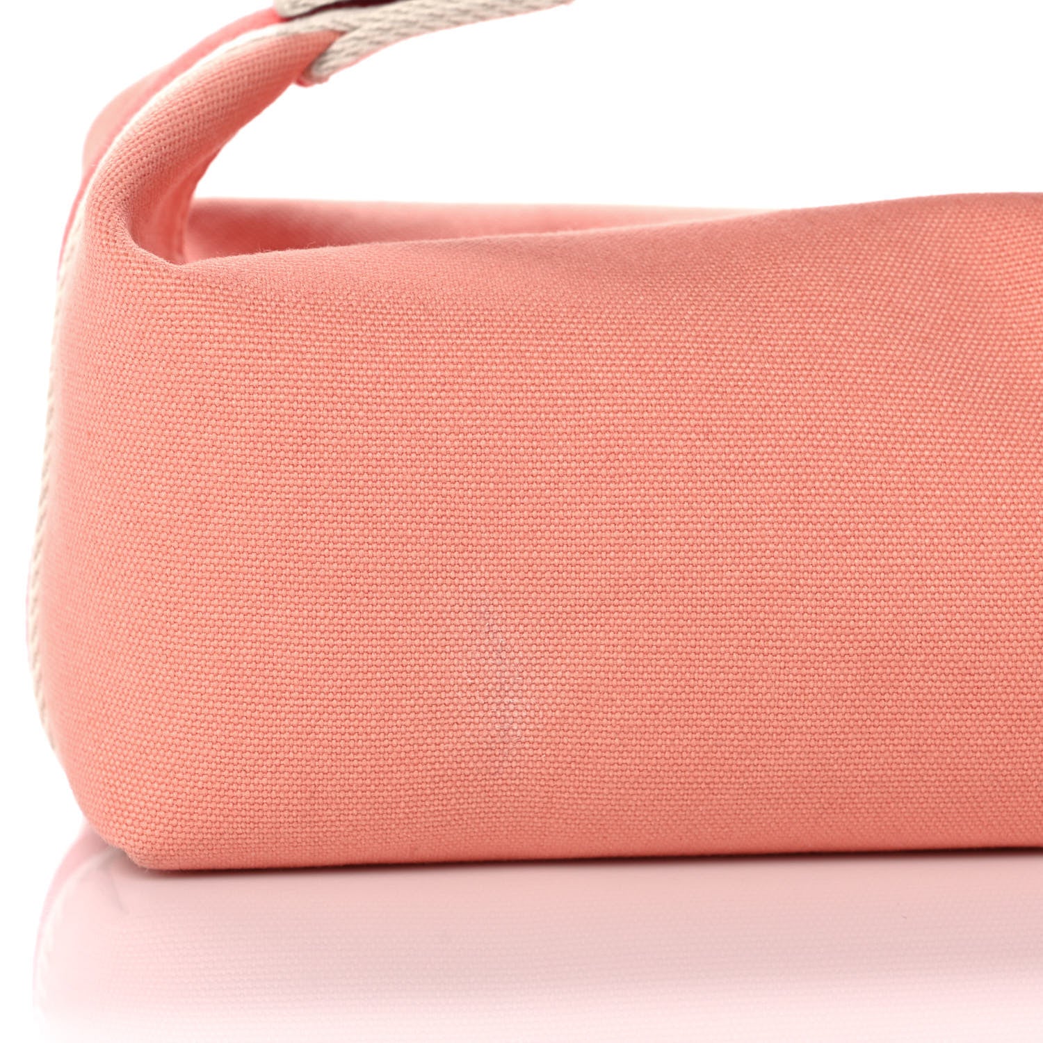 Hermes Canvas Small Bride-A-Brac Pouch Goyave 10 of 10