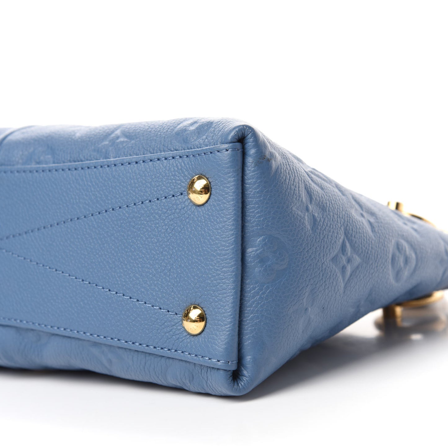 Empreinte V Tote BB Denim Creme