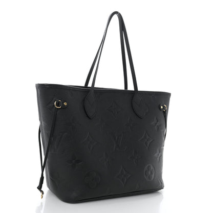 Louis Vuitton Empreinte Monogram Giant Neverfull MM Black 4 of 10
