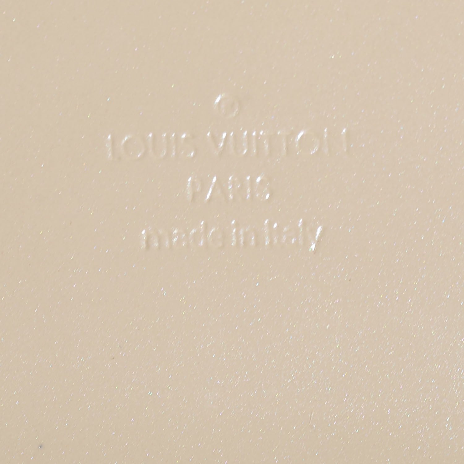 Louis Vuitton Patent Sobe Clutch Blanc Corail 6 of 7