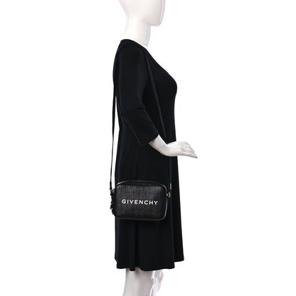 Givenchy Coated Canvas Logo Embossed G Essentials Camera Bag Black 2 of 10