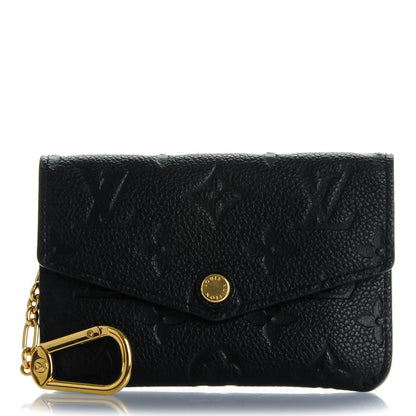Louis Vuitton Empreinte Key Pouch Black 1 of 7