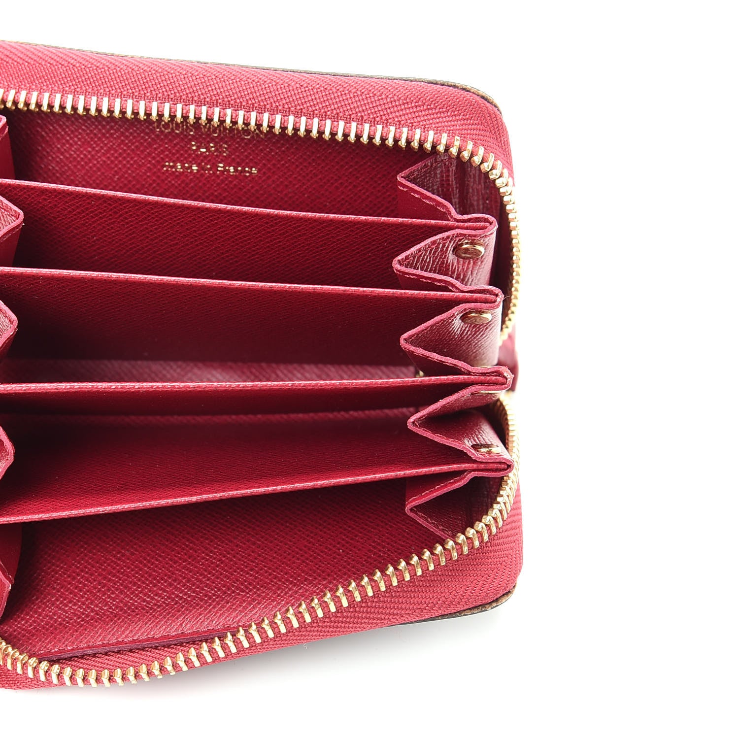Louis Vuitton Monogram Zippy Multicartes Fuchsia 5 of 7