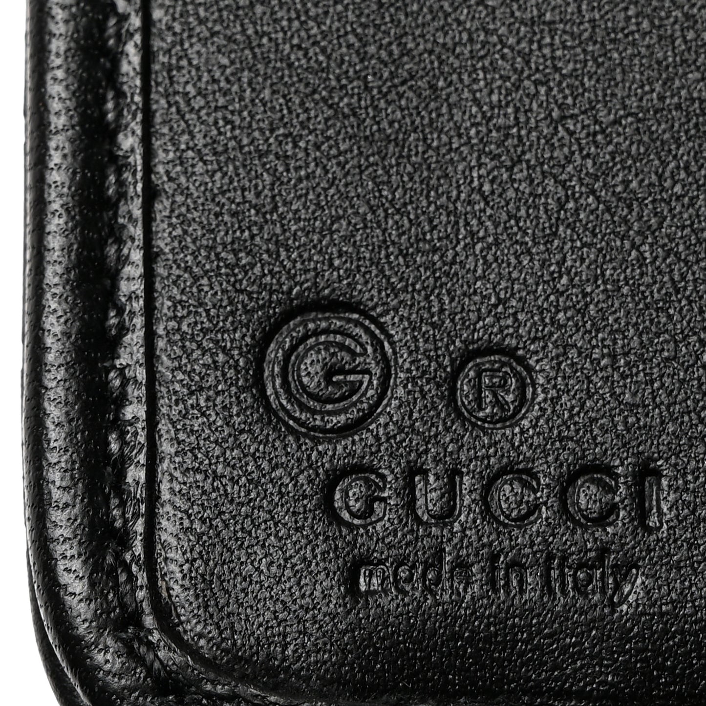 Soft Microguccissima Continental Zip Wallet Black