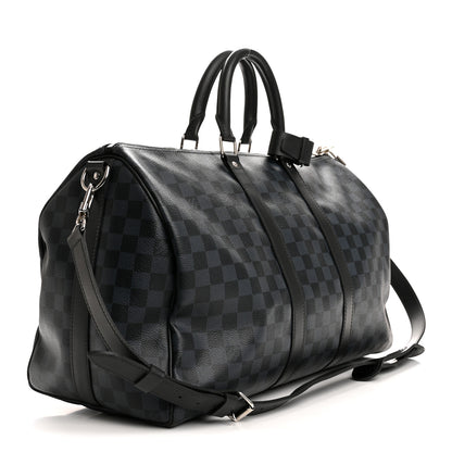 Louis Vuitton Damier Cobalt Keepall Bandouliere 45 2 of 12