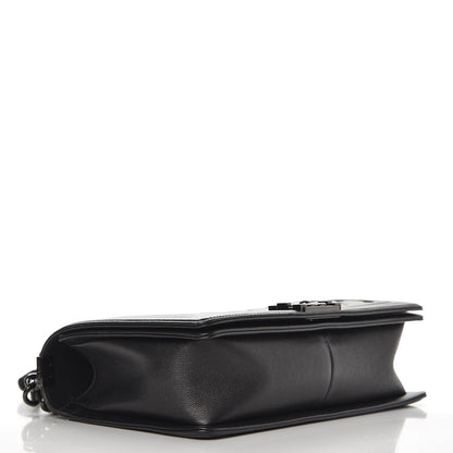 Chanel Caviar Quilted New Medium Boy Flap So Black 4 of 8