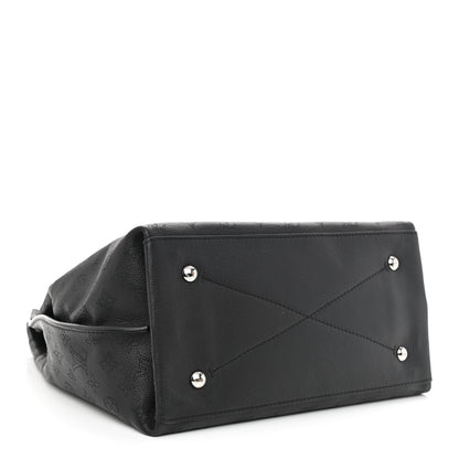 Louis Vuitton Mahina Carmel Hobo Black 4 of 11