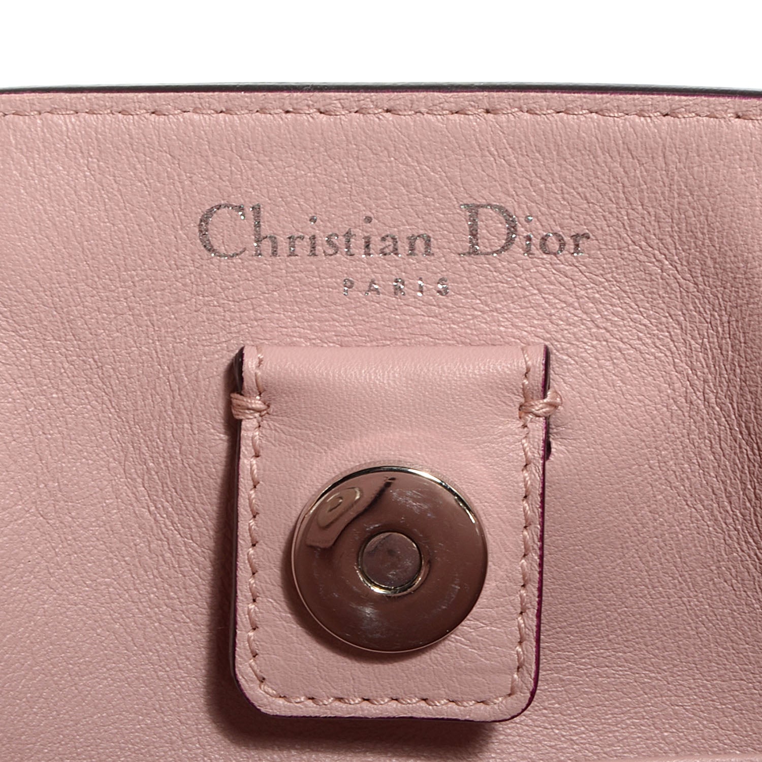 Christian Dior Smooth Calfskin Large Diorissimo Tote Beige 7 of 9