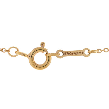Tiffany 18K Yellow Gold Paloma's Graffiti Love Pendant Necklace 4 of 4