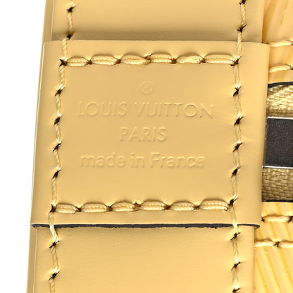 Louis Vuitton Epi Jacquard Alma BB Jaune Plume 7 of 8