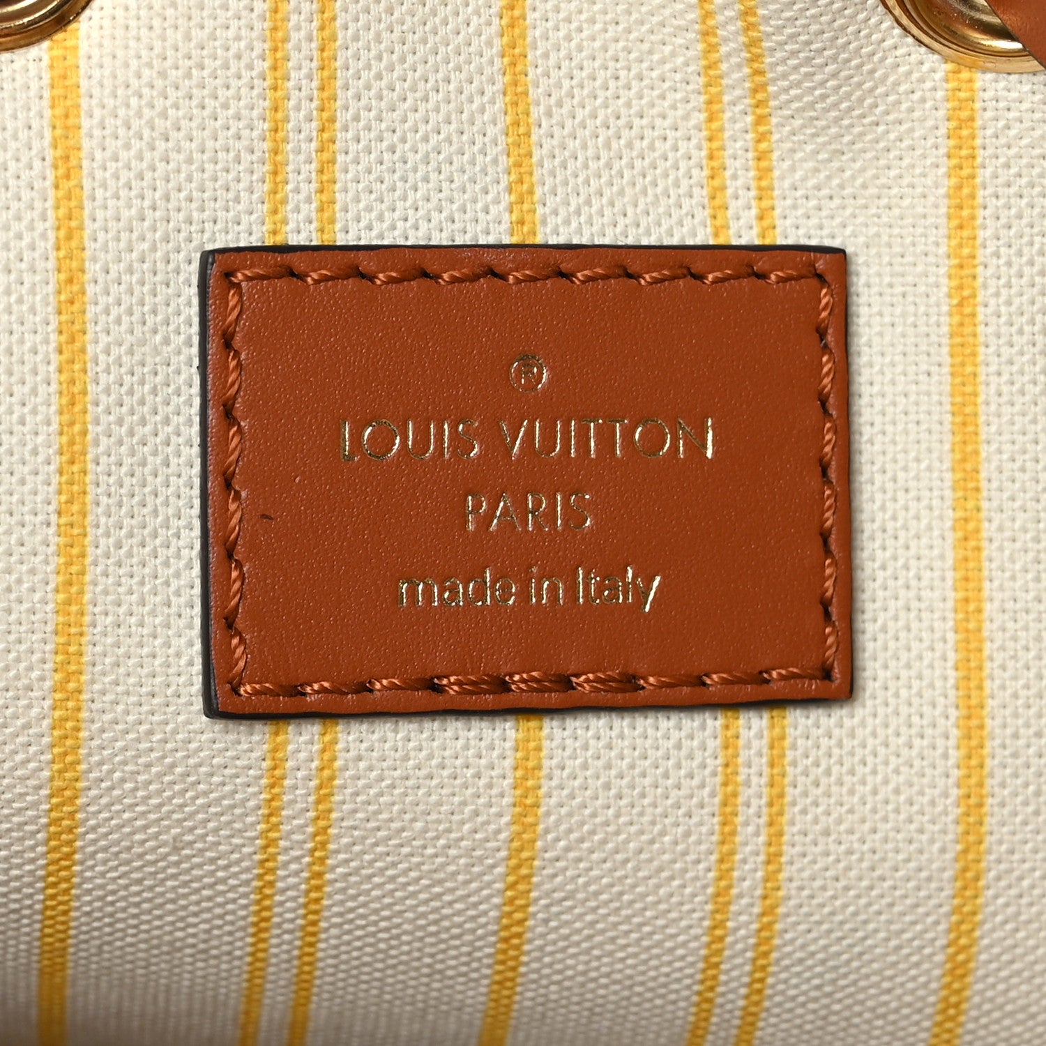 Louis Vuitton Raffia Calfskin Monogram Neonoe MM Tan 6 of 10