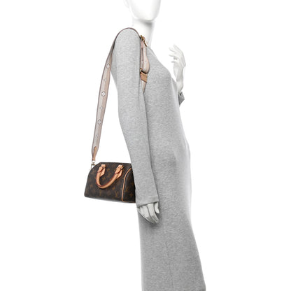 Louis Vuitton Monogram Speedy Bandouliere 20 Beige 2 of 10