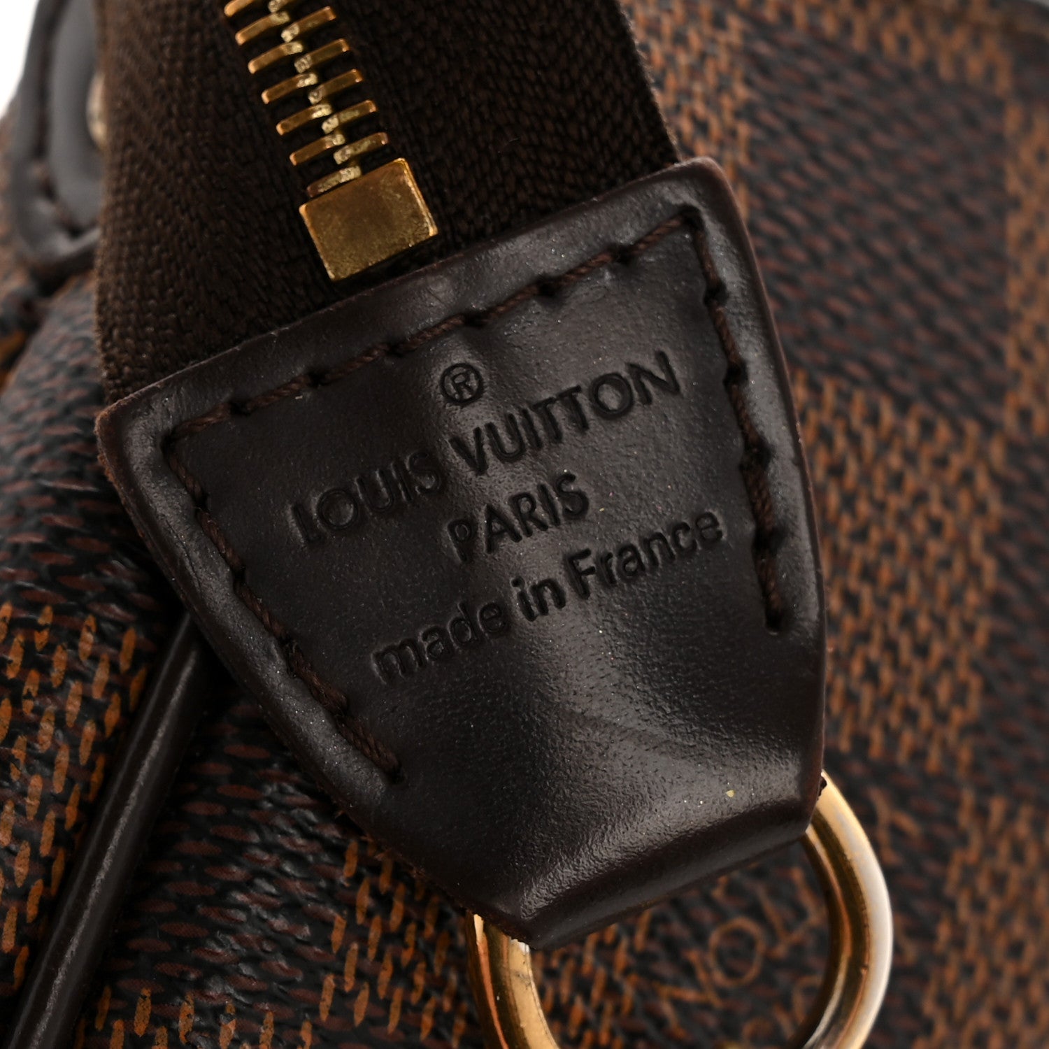 Louis Vuitton Damier Ebene Eva Clutch 6 of 13
