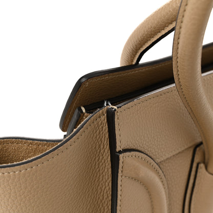 Celine Drummed Calfskin Micro Luggage Dune 11 of 13