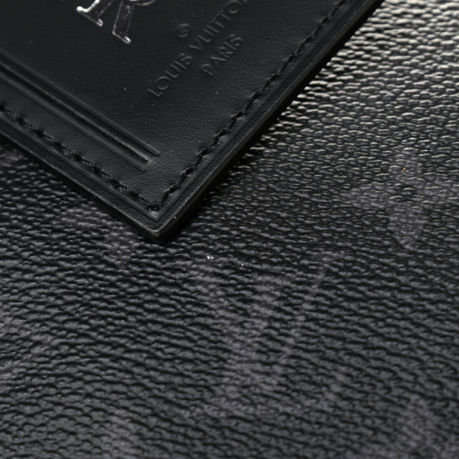 Louis Vuitton Monogram Eclipse Keepall Bandouliere 55 15 of 15