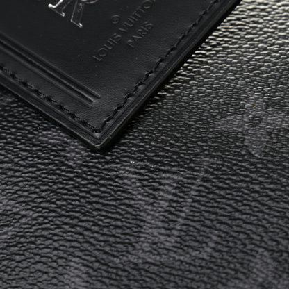 Louis Vuitton Monogram Eclipse Keepall Bandouliere 55 15 of 15