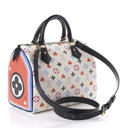 Louis Vuitton Game On Speedy Bandouliere 25 White 3 of 9