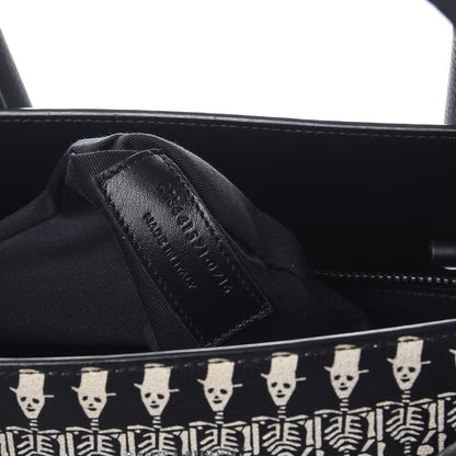 Saint Laurent Calfskin Skeleton Print Large Sac De Jour Black 8 of 8