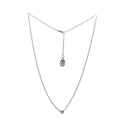 Cartier 18K Yellow Gold Diamond SM D'Amour Pendant Necklace 3 of 6