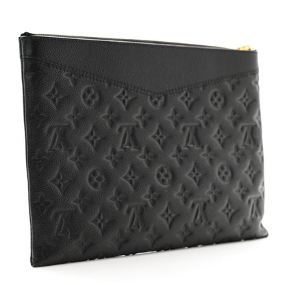 Louis Vuitton Empreinte Daily Pouch Black 3 of 8