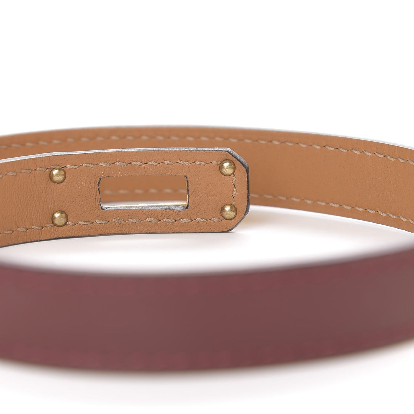 Swift Kelly Double Tour Bracelet T2 Rouge H Rose D'ete