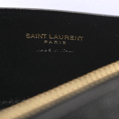 Saint Laurent Grain De Poudre Matelasse Monogram Mini Lou Camera Bag Black 6 of 11